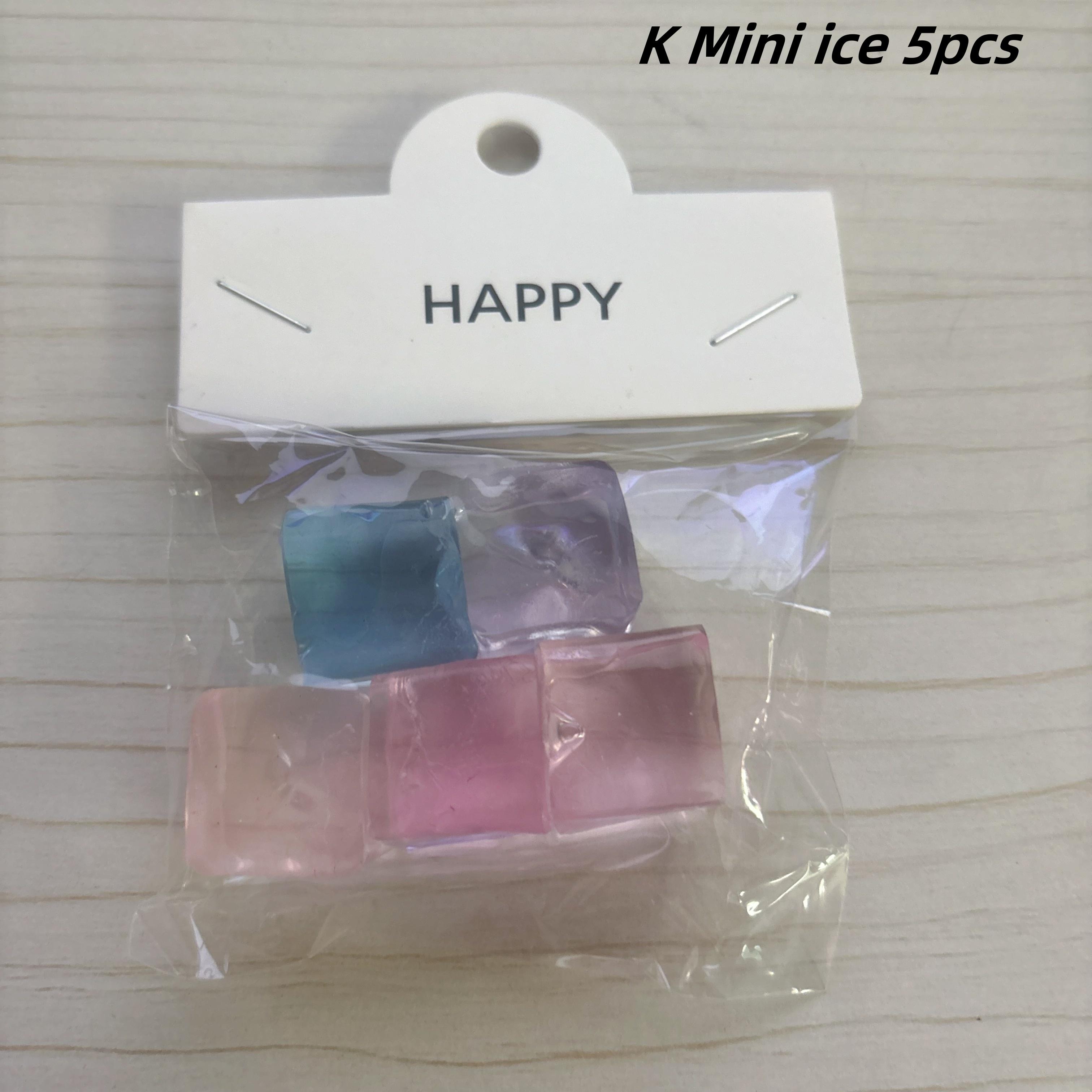 Fidget Speelgoed Mini Squishy Speelgoed hi IJsklontje Stressbal Speelgoed Kawaii Transparante Kubus Kattenpoot Vis Stressverlichting Knijpspeelgoed