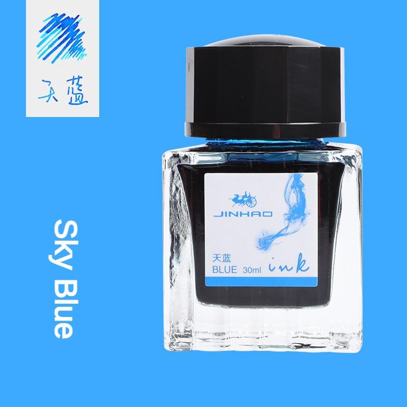 JINHAO 50ml/30ml Various Color Ink Glass Bottled Ink Fountain Pen Ink Refill Cartridge School Writing Office Supplies Stationery