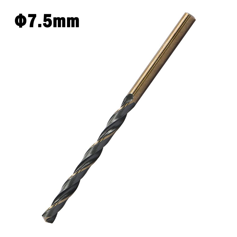 Black and Gold HSS Drill Bits for Wood Copper and Stainless Steel Tools