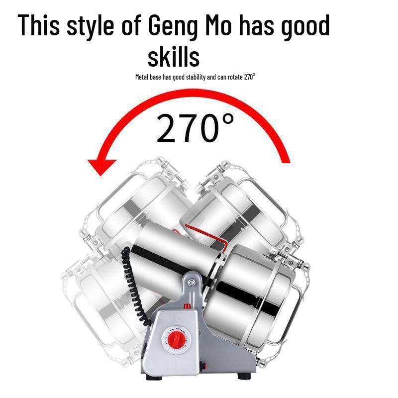 Nerezový domácí mlýnek na obilí - Superjemný práškovací stroj