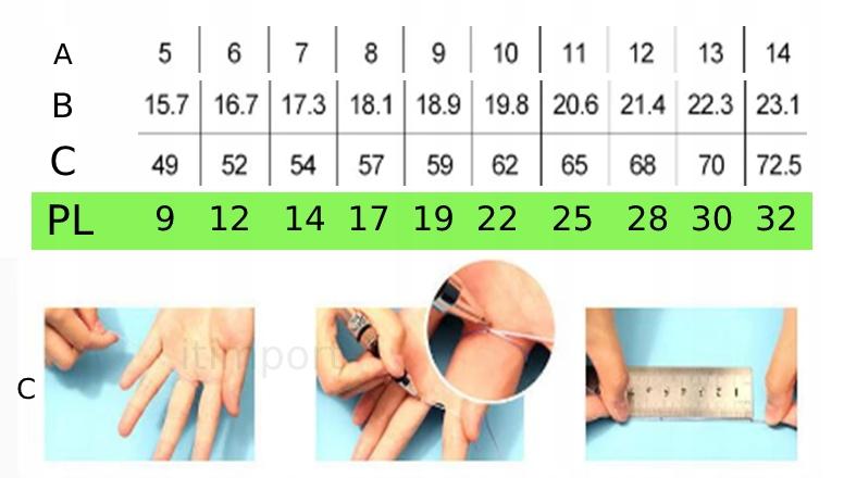 Wedding Rings Wedding Ring Gothic Steel 316L Size 28