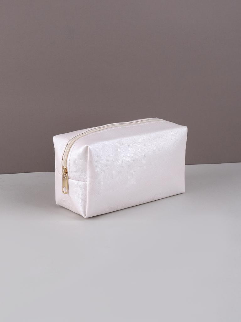 PU leather pencil case Waterproof large-capacity pencilcase Basic Pen Pouch Back-to-School Gifts for Friends Zipper pencil case