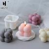 Siliconen DIY Kaarsen Mal Kaarsen mal Aromatherapie Gips Kaars 3D Handgemaakt