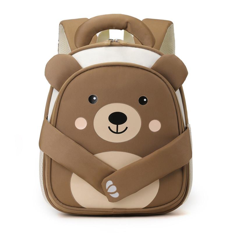 Childrens Cartoon Animal Backpack With Magnetic Buckle For Kindergarten Kids
