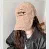 Winter Lamb Wool Baseball Cap Women Couple Cap New Plush Baseball Hat