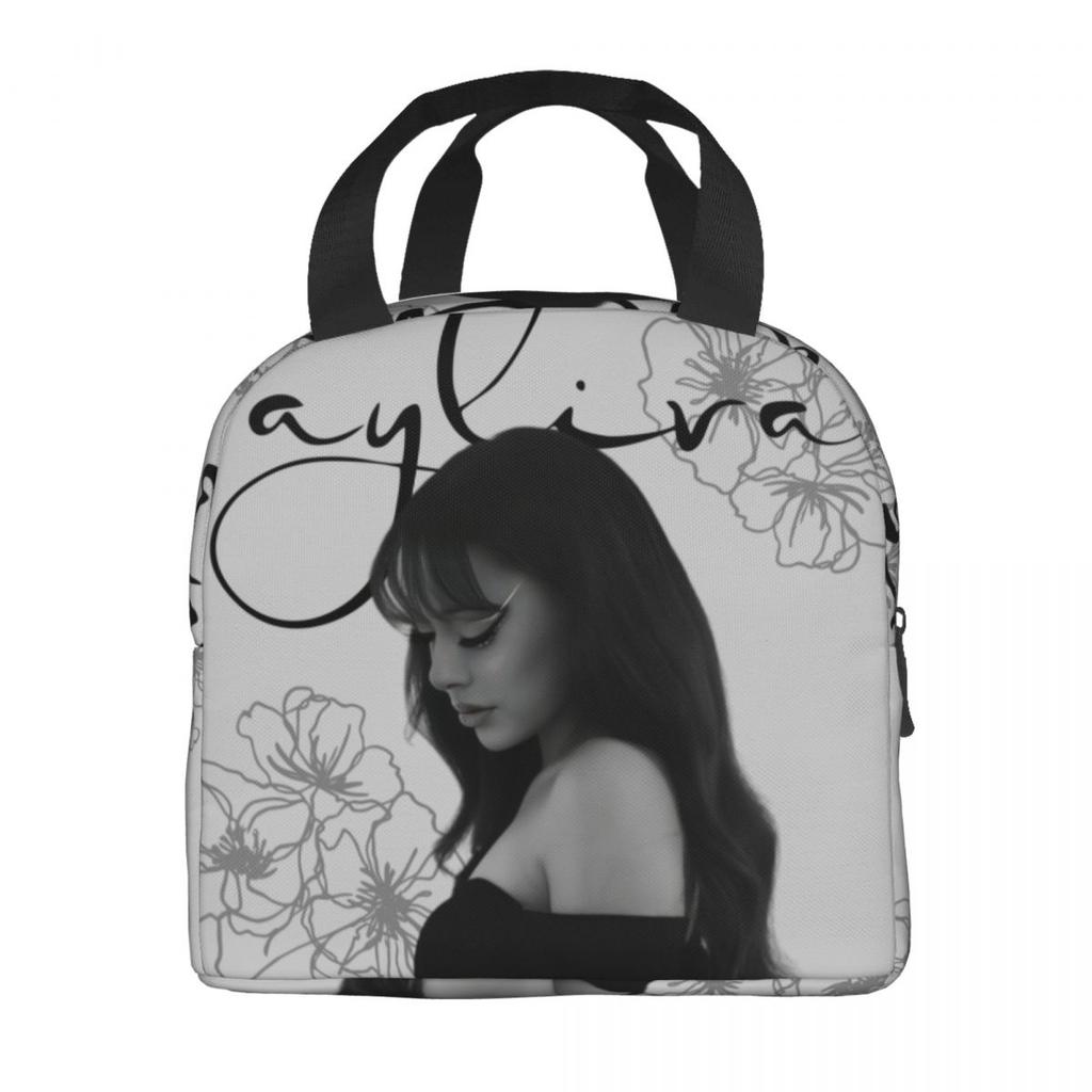 Custom German Singer Ayliva Insulated Lunch Bag for School Office Waterproof Thermal Cooler Bento Box Women Kids