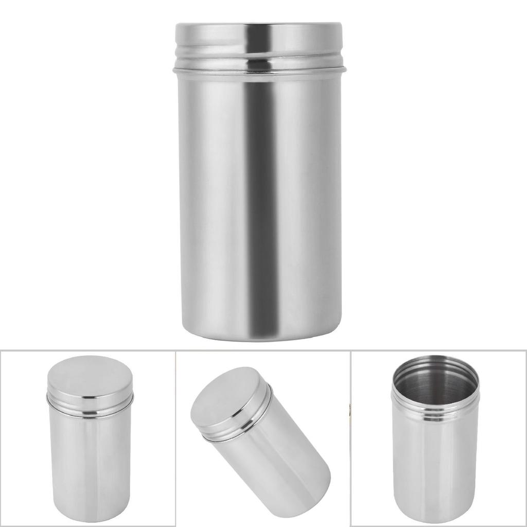 Barattolo per Conservazione Ermetico in Acciaio Inossidabile 304 Portatile Contenitore Grande per Tè, Caffè, Fagioli