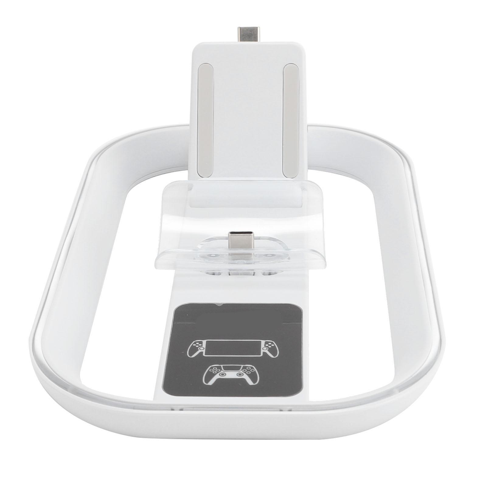 

Remote Player Controller Charging Station 14 RGB Light Modes Game Console Controller Charger Base