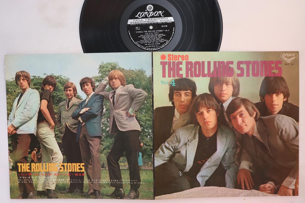 LP Record ROLLING STONES - Out Of Our Heads SLH36 LONDON 1966 Japan Rock Used