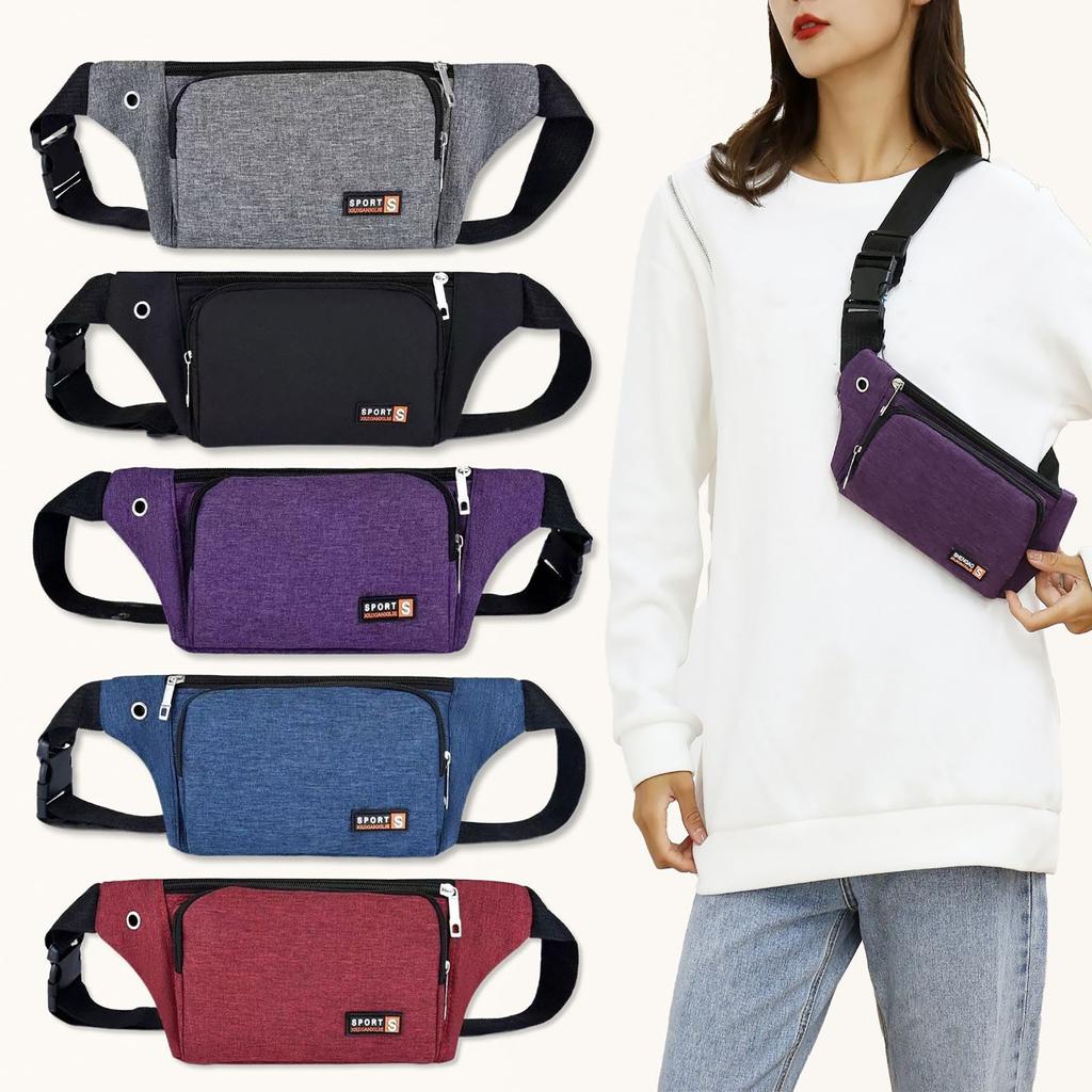 Sportovní ledvinka Dámská taška na mobilní telefon Multifunkční outdoorová ledvinka pro volný čas