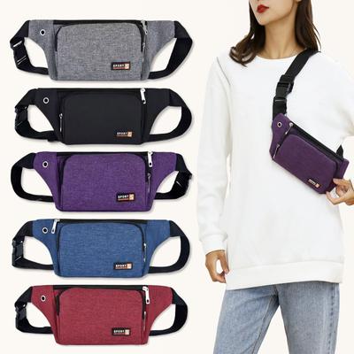 Sports Waist Bag Women's Mobile Phone Bag Multifunctional Outdoor Leisure Waist Bag