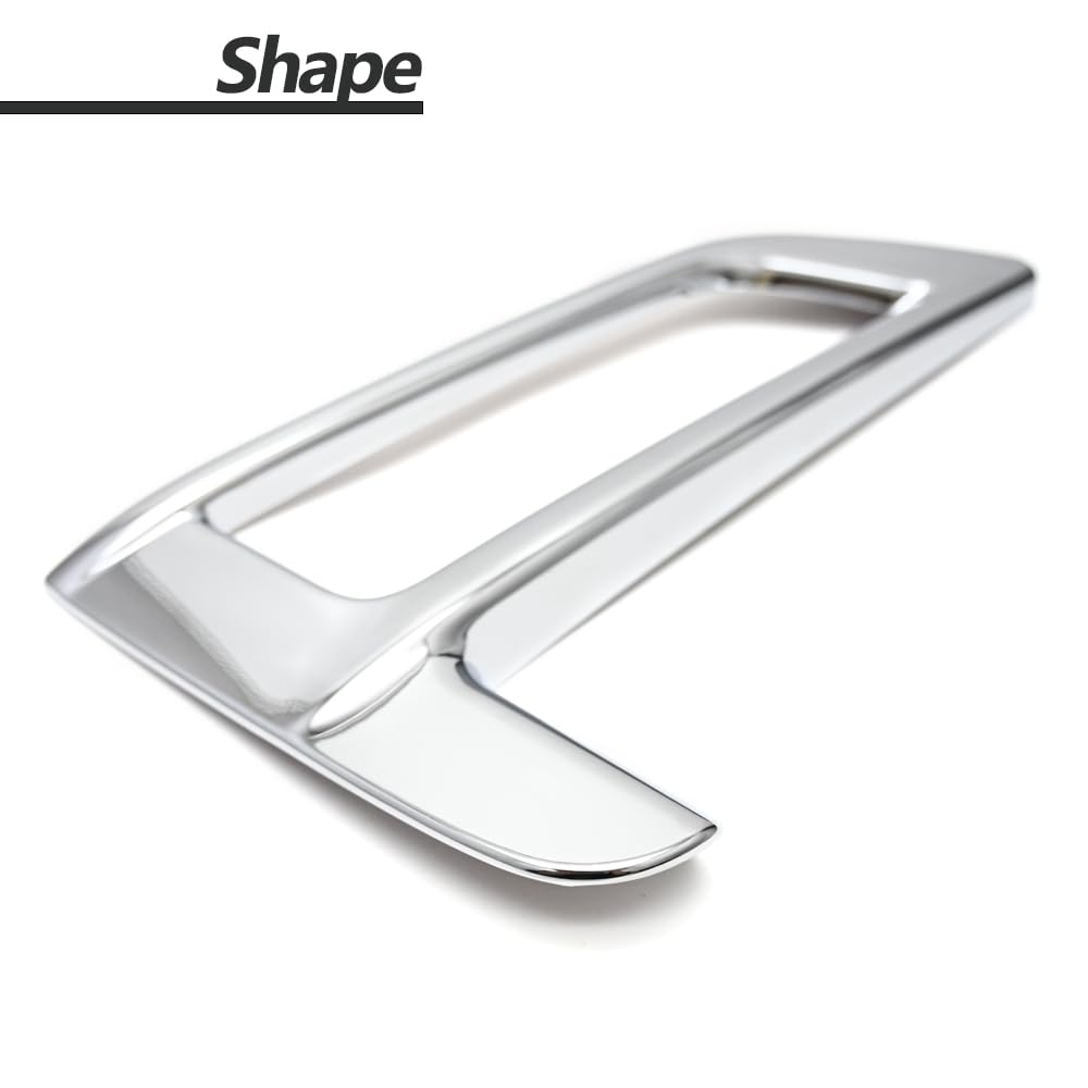 Serena C27 Highway Star Compatible Fog Lamp Light Garnish Chrome Plated Cover Exterior Parts