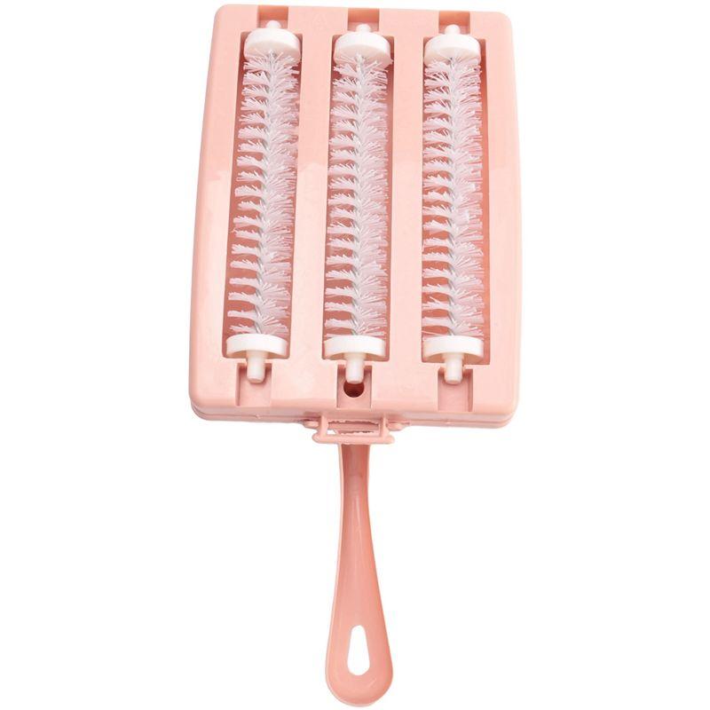ABBY-4X Carpet Cleaner Brush Sweeper Dirt Handheld Sofa Bed Pet Hair Debris Dirt Fur Roller Brush Household Cleaning Tool