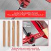 Thin Rips Jig Extended Thin Rips Jig Table Sawing Guide for Precise Narrow Strips Cut for Table Sawing, Routers Band Saw