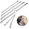 Double Hook Dog Coupler Rope Stainless Steel Twin Lead for Two Dogs Safety 2 Way Dog Leash  Two Pet