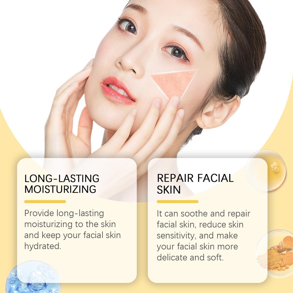 Clear Face Cream Soothing Moisturizer Oil-Free For Impure Sensitive Skin.