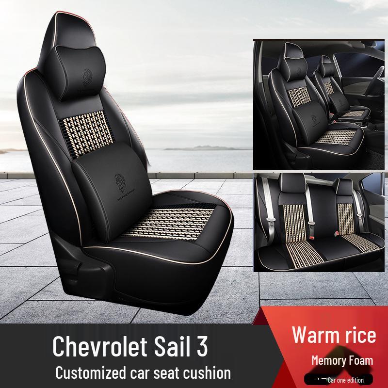 Chevrolet Sail 3 Ice Silk 5-Seat Full Surround Seat Cushion - Four Seasons Use