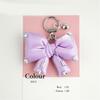Practical Rhinestones Butterfly Bowknot Key Holder Sturdy Alloy Designs Decoration for the Fashionable Individual