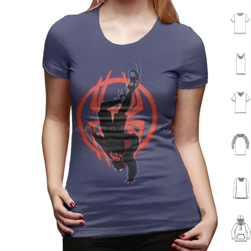Miles Morales T Shirt 6xl Cotton Cool Tee Miles Morales Into The Spider Verse Across The Spider Verse Animation Cartoon Spider