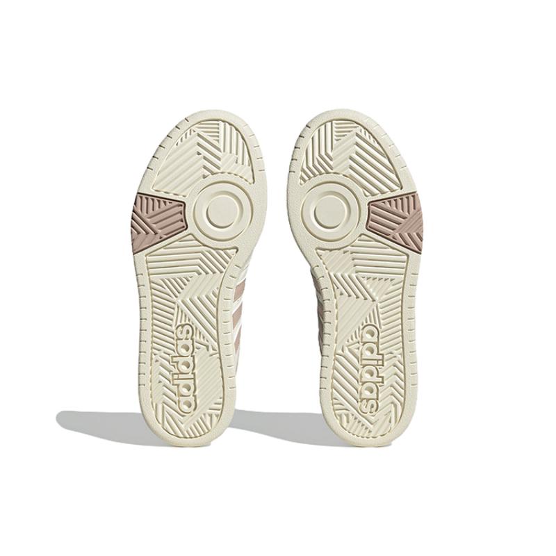 Adidas Hoops 3.0 'White Light Brown' Women's Sneakers HP7965