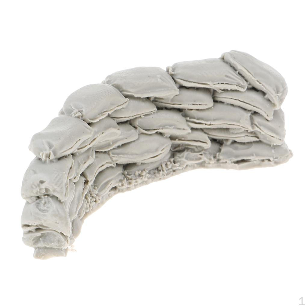 1/35 Scale Resin Model Scene Accessories Wall C 7.5x2.5cm