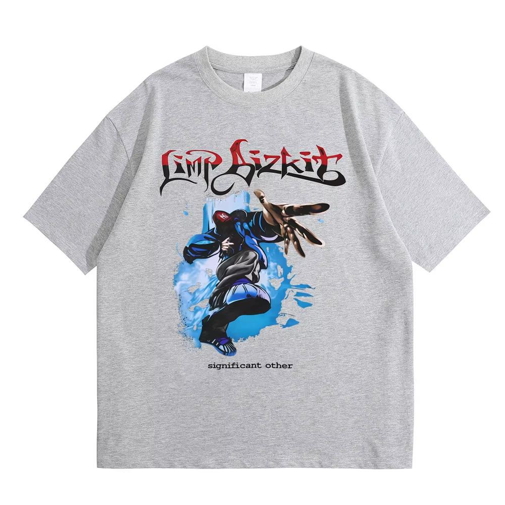 

Rock Band Limp Bizkit Significant Other Print T-shirts Men Women Vintage Metal Oversized Tshirt Male High Quality Cotton T Shirt 4XL