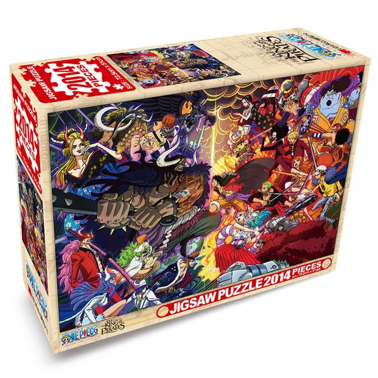 2014-teiliges Puzzle – One Piece: Vier Kaiser Kaido gegen Fünf Kaiser Luffy (Mini), beliebtes koreanisches Puzzle