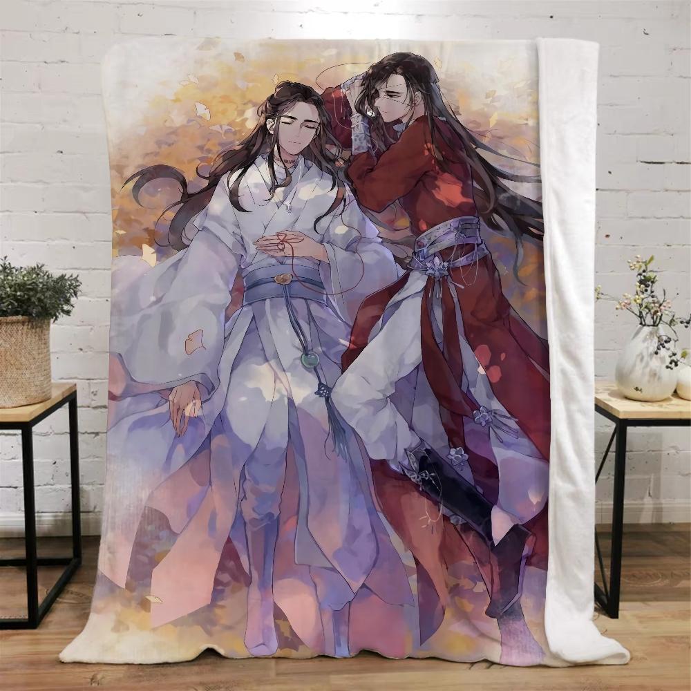 Heaven Official’s Blessing Kinderdecke Bett Innenraum für Zuhause Luxus Decken & Überwürfe Flauschiger Plaid Strandtuch Überwurf Knie Weich