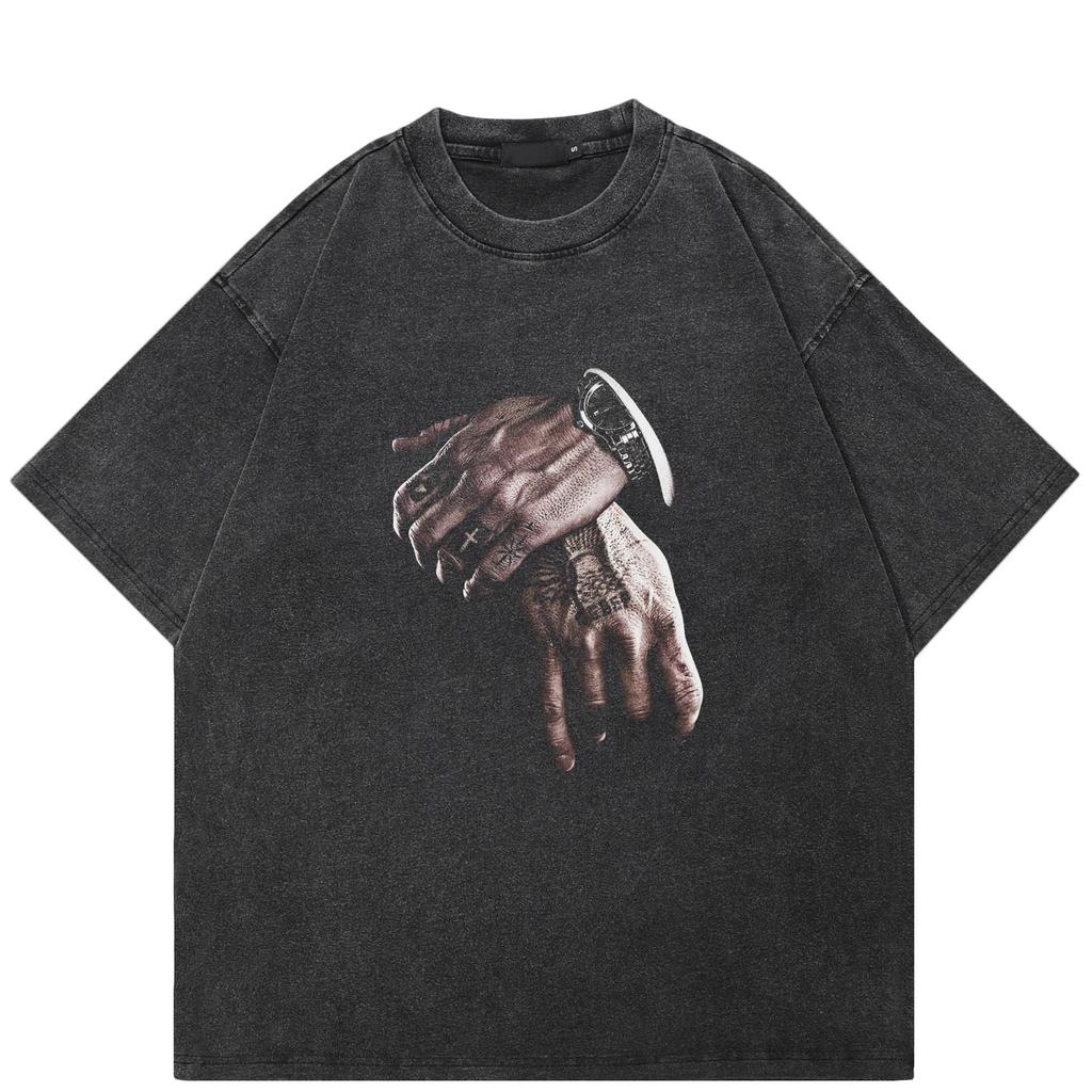 Streetwear Funny Graphic Tričko Bavlněné Černé Tričko Unisex Top Trička Tričko Léto Tričko Krátký Rukáv