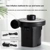 Elektrischer Luftpumpe Luftmatratze Outdoor Tragbar Zuhause Auto Doppelnutzung Aufblasbarer Pool Schlauchboot UK/EU Stecker Beutelverpackung