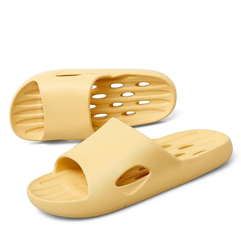 Men's Perforated Shower Shoes, Quick Drying Shower Slippers, Women's Soft Soled Non Slip Indoor Home Bedroom Student Sandals
