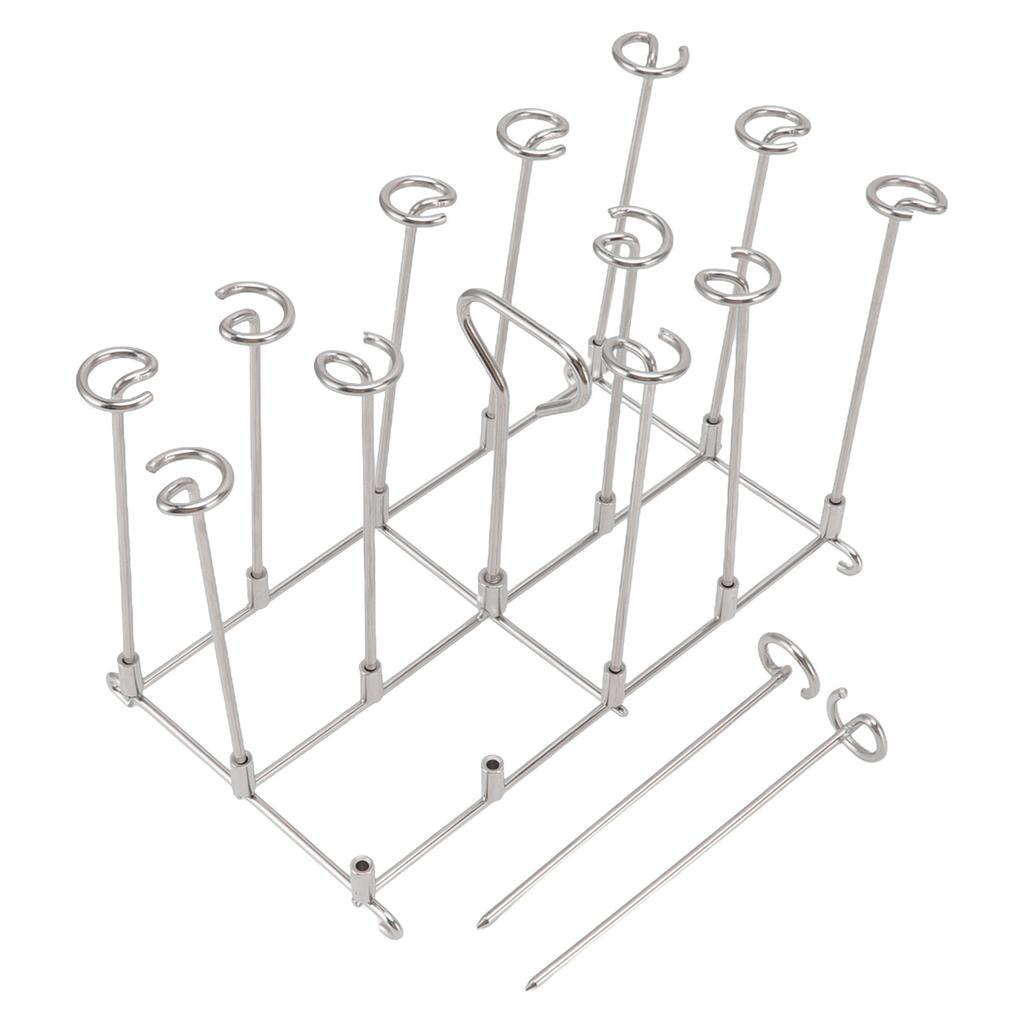 Skewer Stand 8QT Grill Vertical Skewer Holder for Ninja DZ201 Foodi Kitchen Fryer Accessories