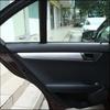 Carbon Fiber Interior Door Handle Panel Strips Trim for Mercedes Benz C Class W204 2007-2014 Car Accessories