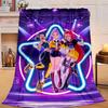 1PC Superhero kpop Friends Adventure Flannel Blanket Gift, Suitable for Both Men And Women, Soft Ideal for Beds And Sofa, Birthday Or Christmas Gift