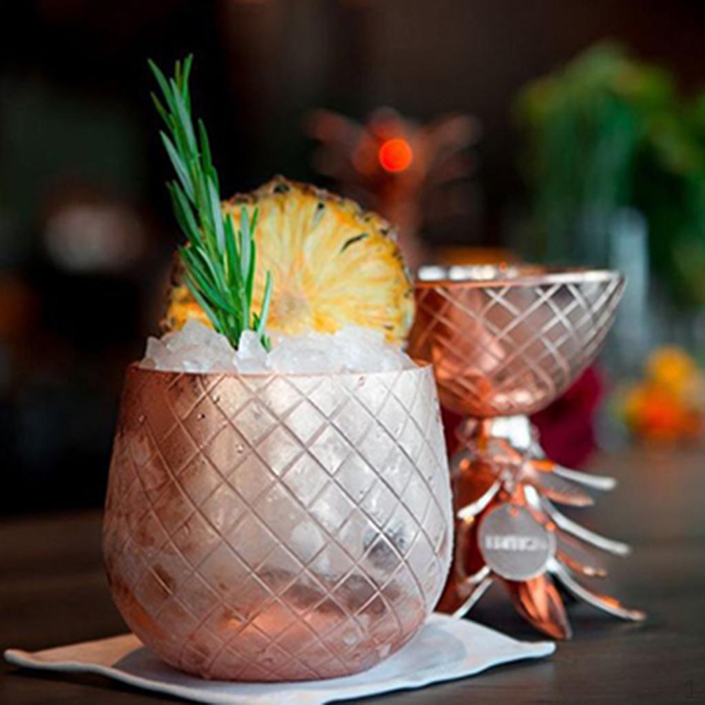 

500ML Pineapple Cocktail Tumbler Stainless Set of 2