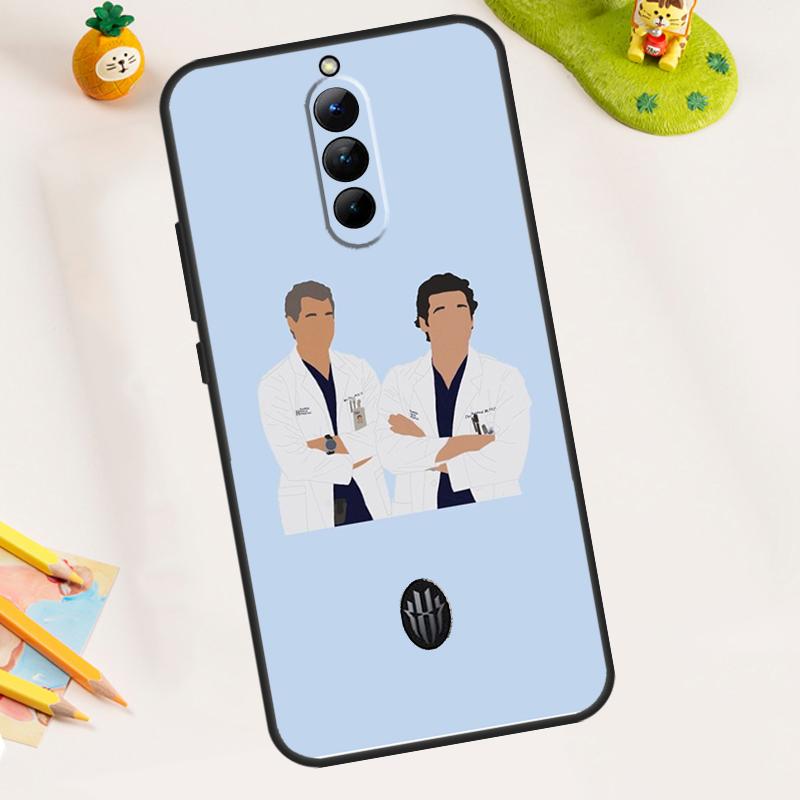Greys Anatomy McSteamy Case For ZTE Nubia RedMagic 11 Pro Plus 10 9 8 8S 9S 10S Pro 5G 5S 6 7 6S 7S Pro 11 Air Cover