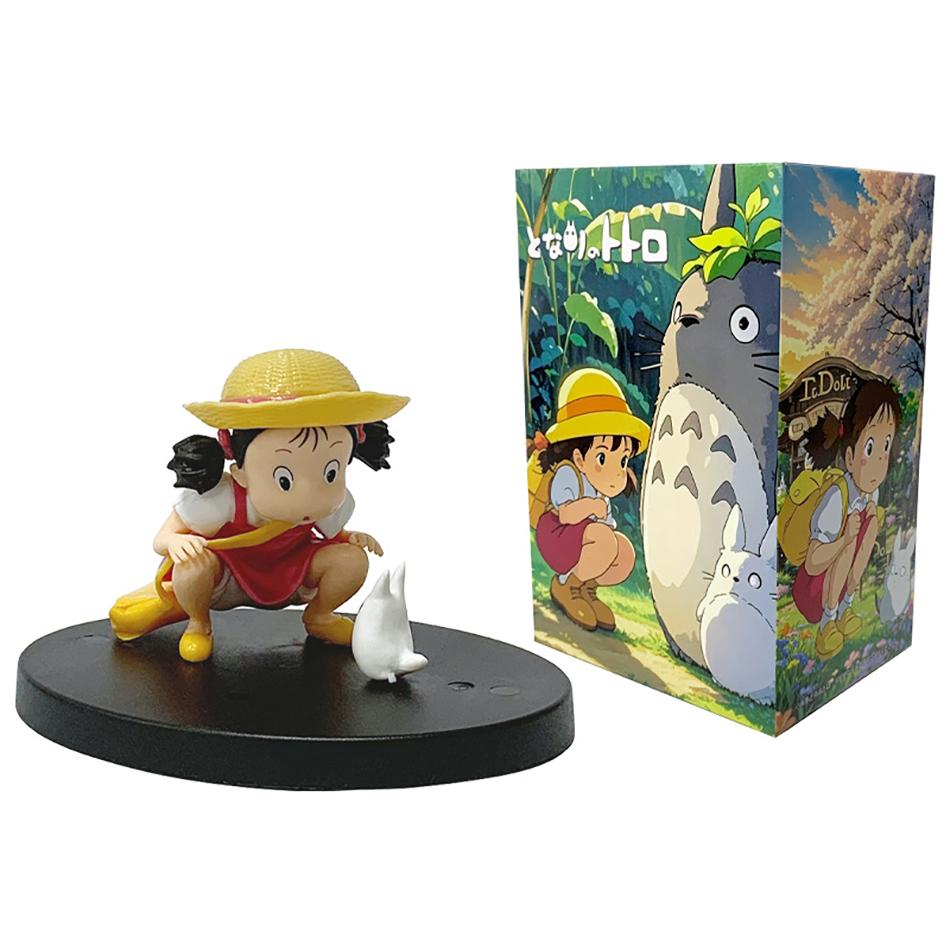 Anime Peripheral Collectible Model Toy Cute Girl Squatting Figure PVC GK Action Statue Model Doll Collection Decoration Toy Gift