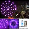 Halloween LED Lights Glowing Spider Web Halloween Decoration Lights for Yard Window Decorations Halloween Party Supplies