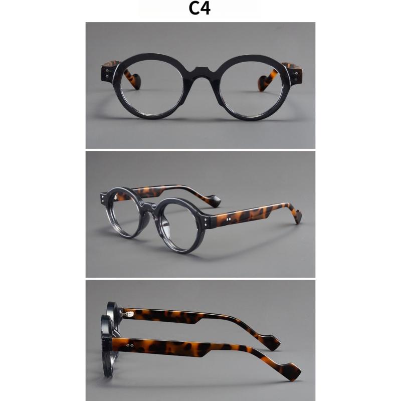 Ladies' Glasses, Light Retro Round Glasses for Men and Women