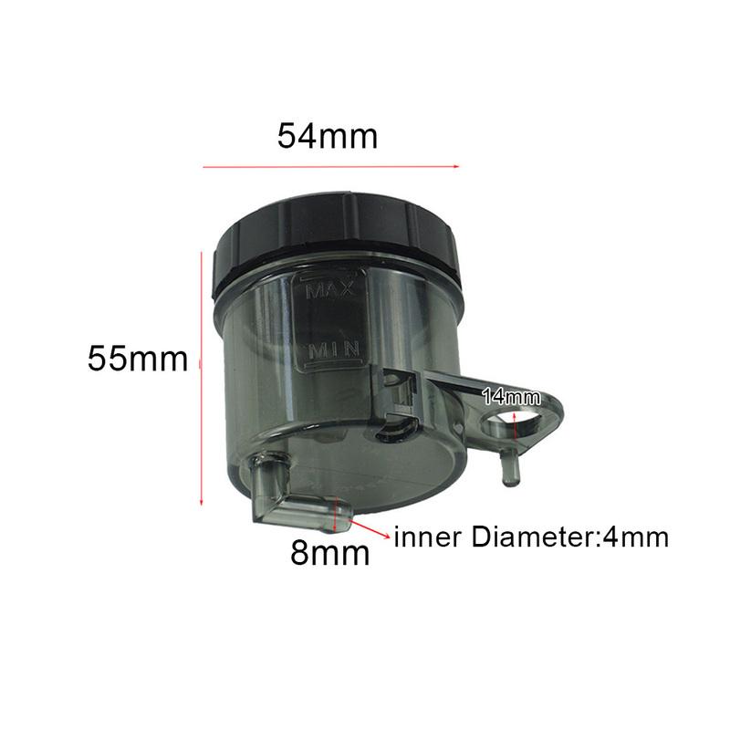 1pc Motorcycle Clutch Tank Fluid Reservoir Petrol Cup Brake Master Cylinder Oil Tank Bottle Motorbike Accessories for Most Model