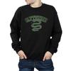 HARRY POTTER Boys Slytherin Sport Emblem Sweatshirt