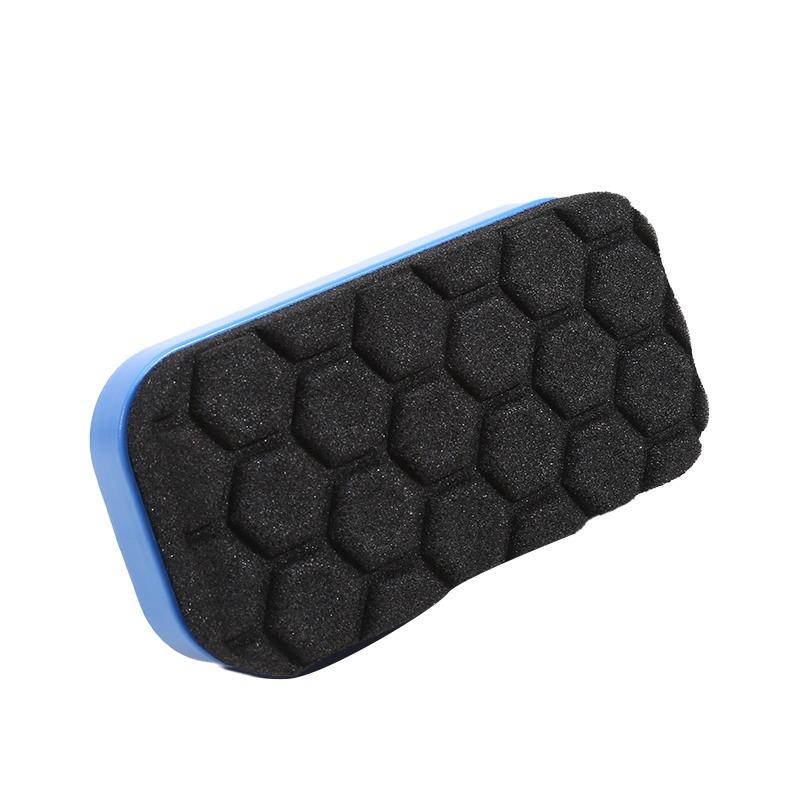 New Car Wheel Polishing Waxing Sponge Brush ABS Washing Cleaning Tire Contour Dressing Applicator Pads Detail Accessories