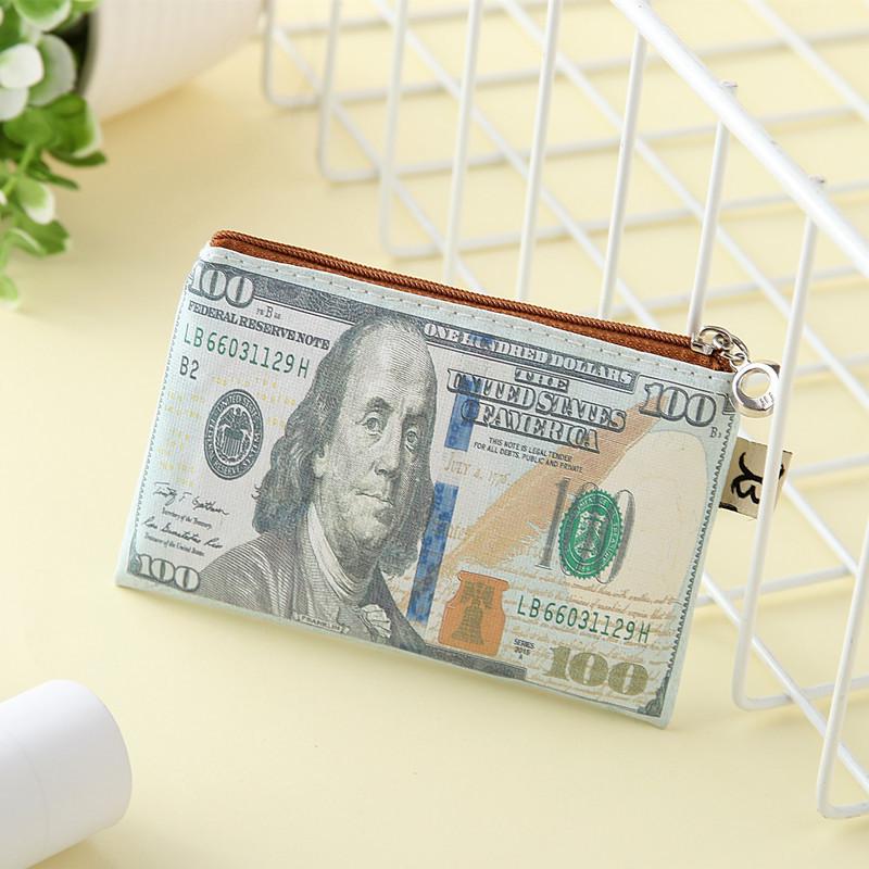 Canvas Coin Purse & Card Holder: Red Envelope & Data Cable Storage Bag - Creative Gift Idea