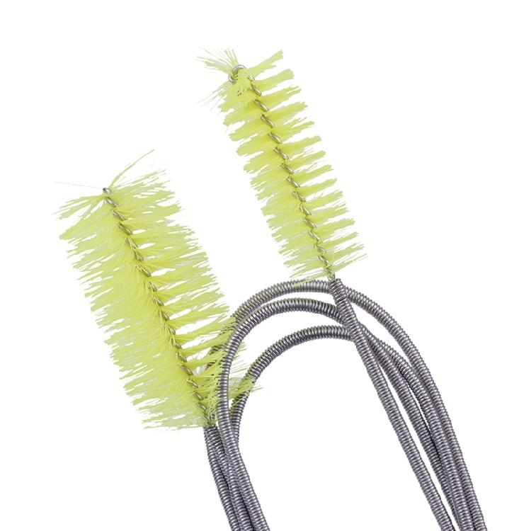 Aquarium Filter Brush Hose Clean Brushes Stainless Steel Flexible Cleaner Brush