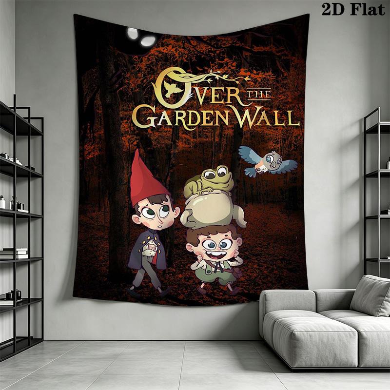 Fantasy Garden Wall Cartoon Pattern Home Decor Tapestry, Wall Hanging, Decorative RV Wall Cloth.ZGT0914218