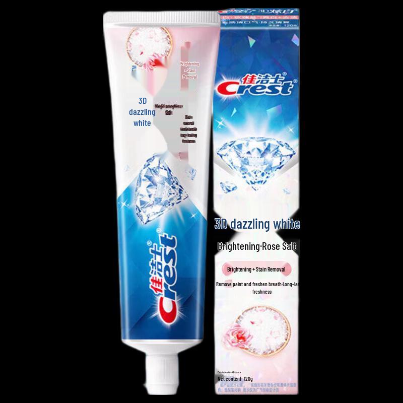 Crest 3D White Rose Salt Toothpaste