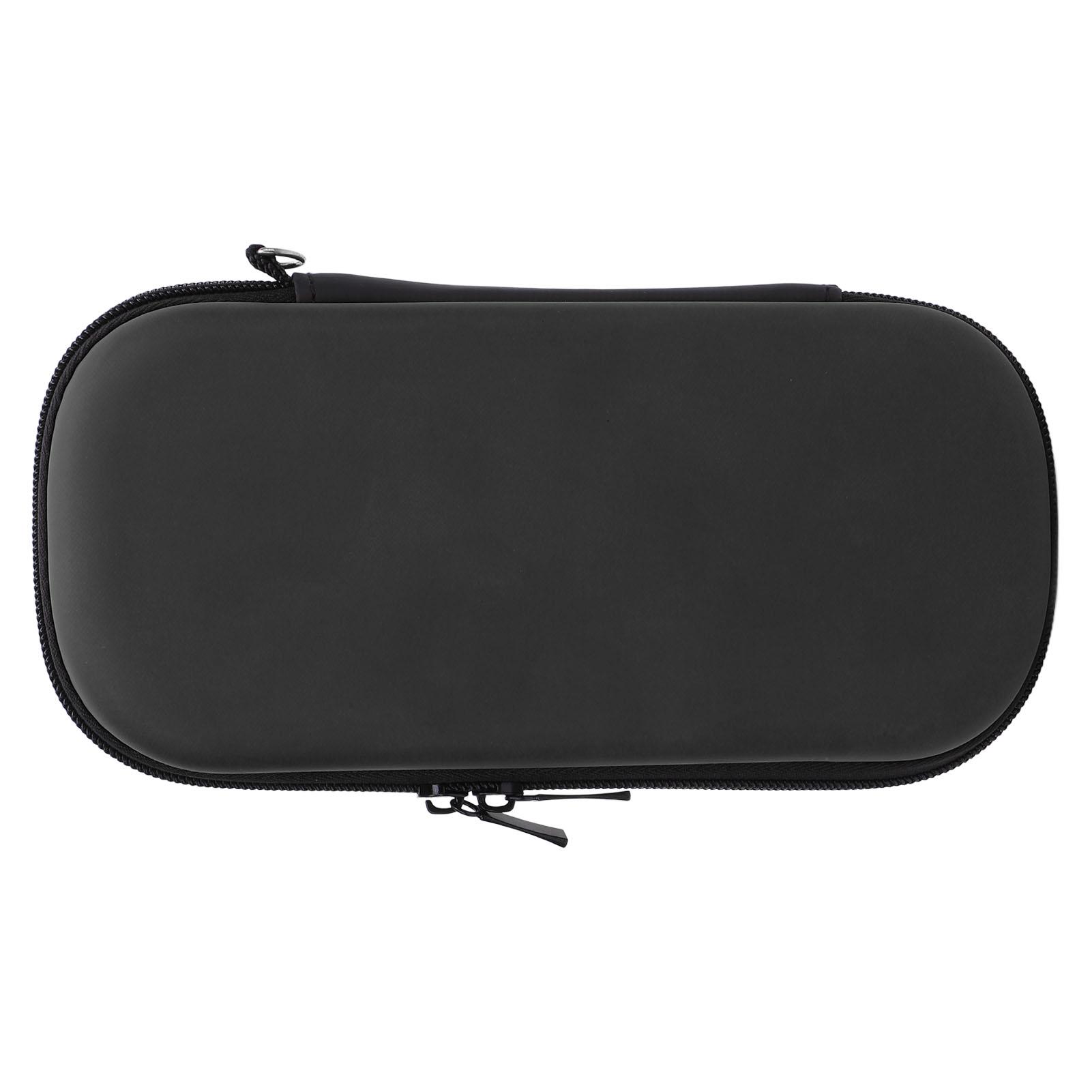 

Чехол для игровой консоли с карманами, устойчивый к царапинам, водостойкий, из ПУ и ЭВА, на жесткой молнии с двумя бегунками для PSP красный