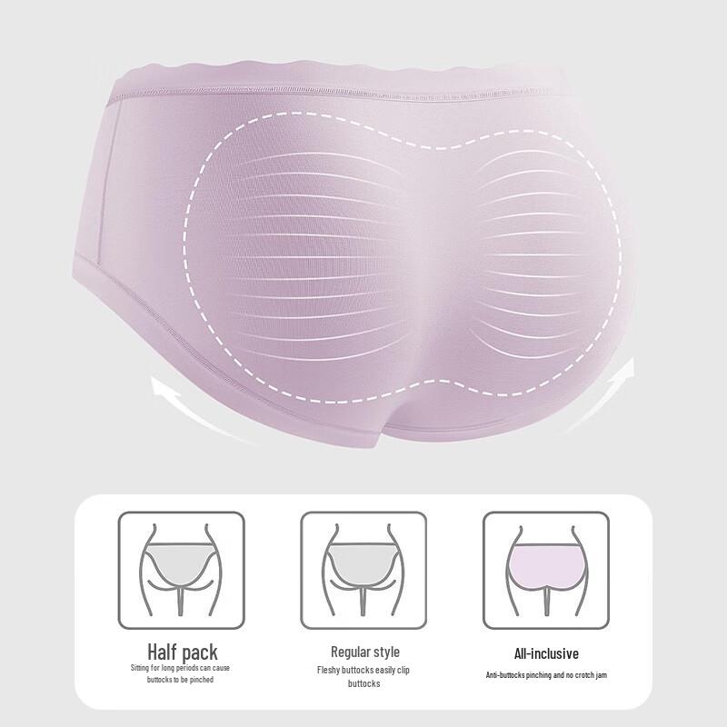 Urban Beauty Baumwoll-Antibakterielle Slips für Damen (4 Packung)