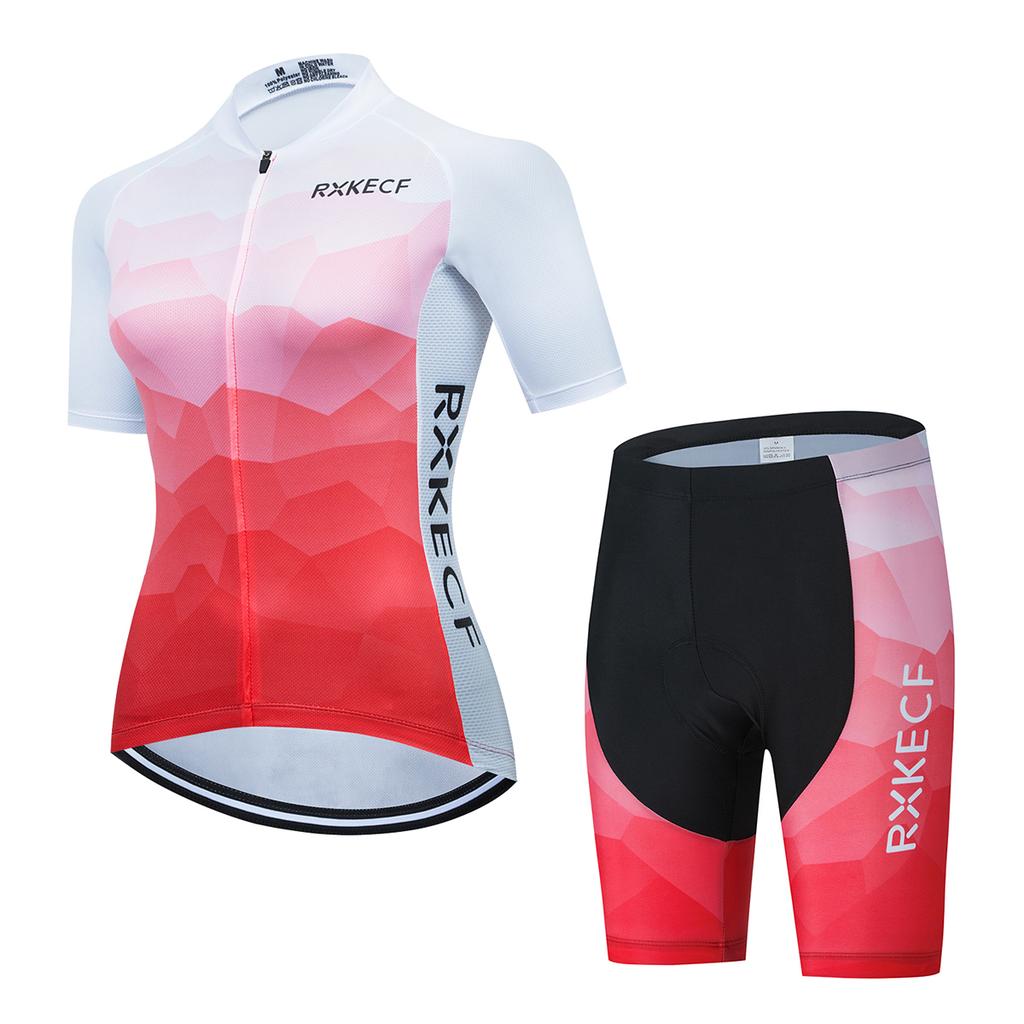 2026 Set Maglia da Ciclismo a Maniche Corte da Donna Abbigliamento Sportivo Kit Abbigliamento per Bici Mtb Maillot Ciclista Vestiti da Bicicletta