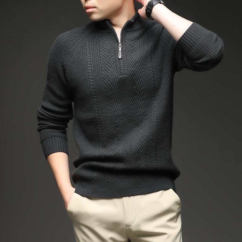 IMAGINEX Men's Old Money Style Thickened Wool Sweater